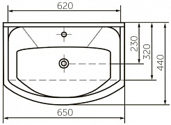 Corozo Мебель для ванной Сириус 65 белая – фотография-12